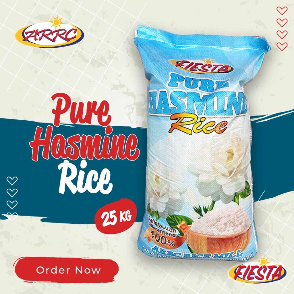 Fiesta Pure Hasmine Local Rice 25kg (BAGONG ANI) | Shopee Philippines