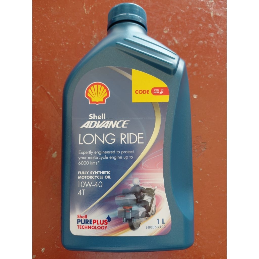 Shell Advance Long Ride 10w40 1L Fully Synthetic | Shopee Philippines