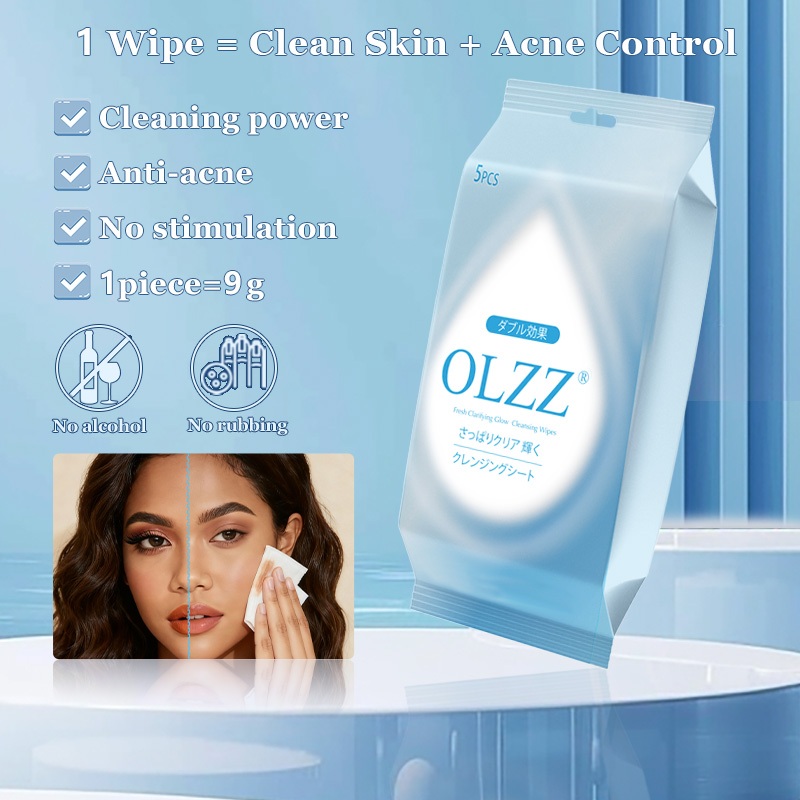OLZZ Micellar Makeup Remover Wipes Whitening Repair Gentle Cleansing ...