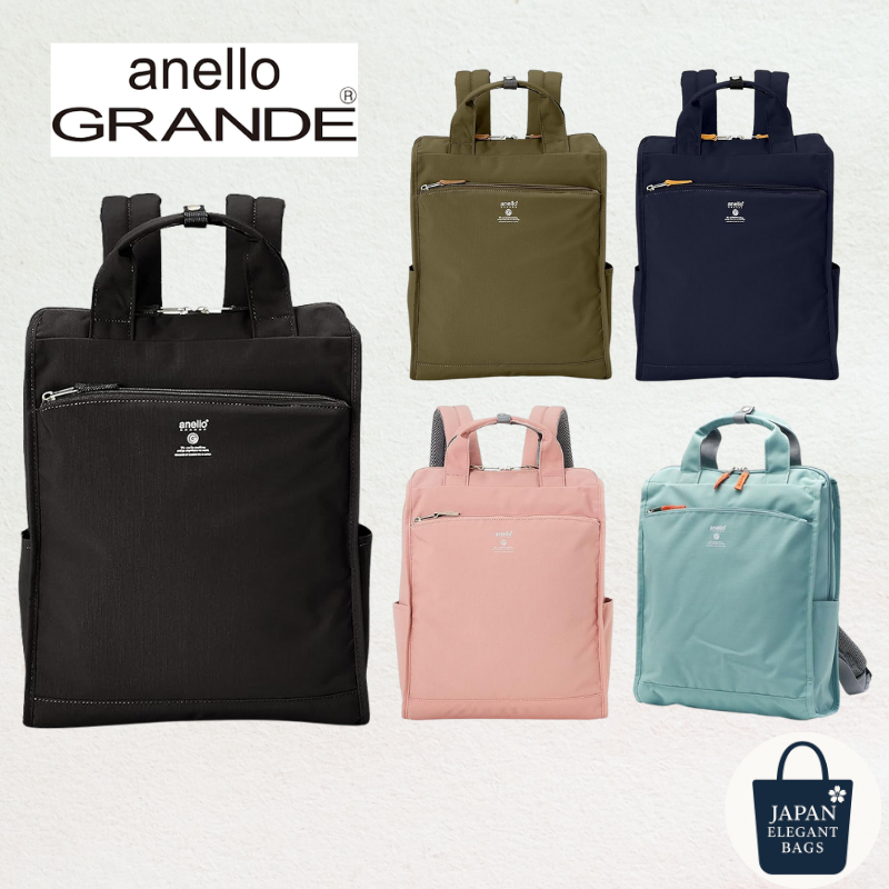 Anello Grande CABIN A4 Backpack Water Repellent GTM0171Z pocket10 ...