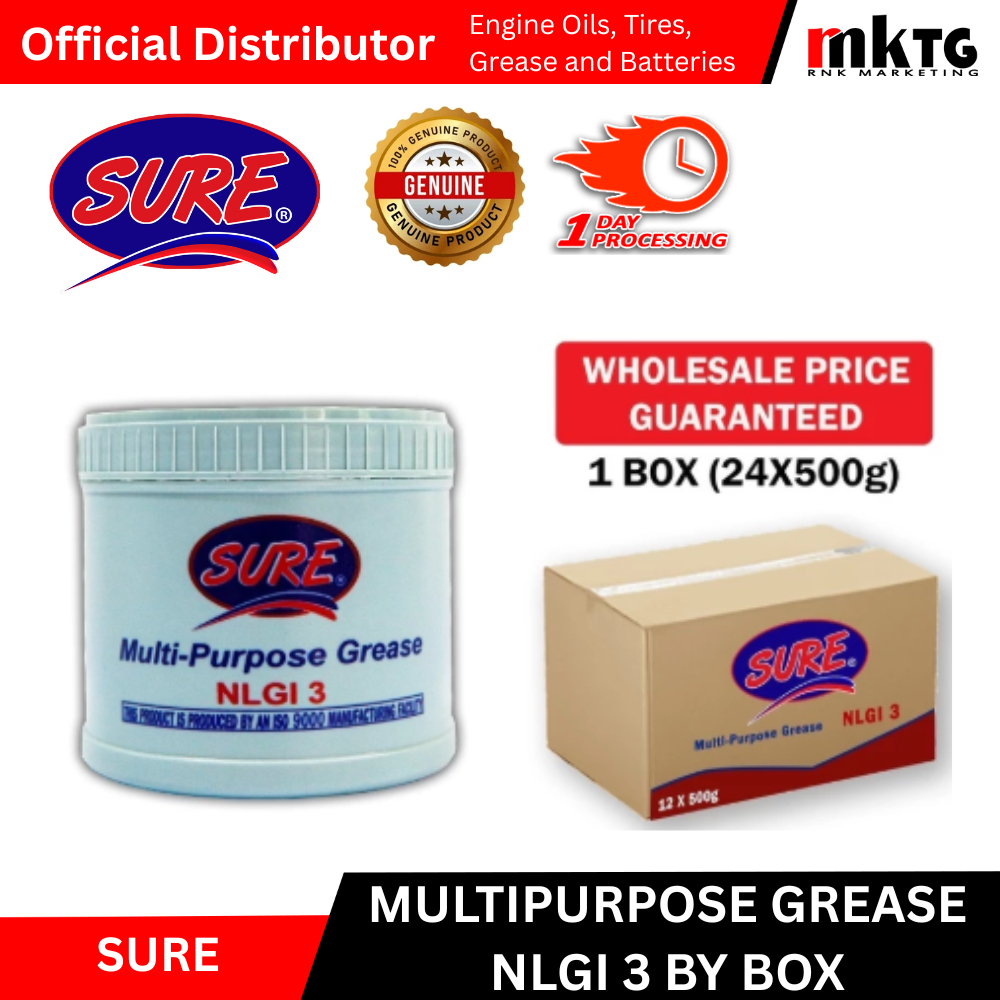 Sure Grease, Fluids & Cleaner BOX | Shopee Philippines