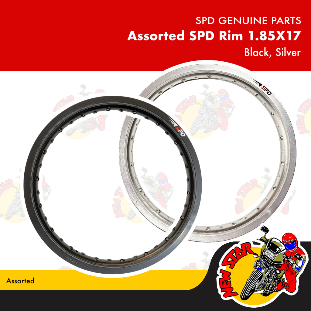 Assorted SPD Alloy Rim 1.85X17 | Genuine SPD parts | Shopee Philippines