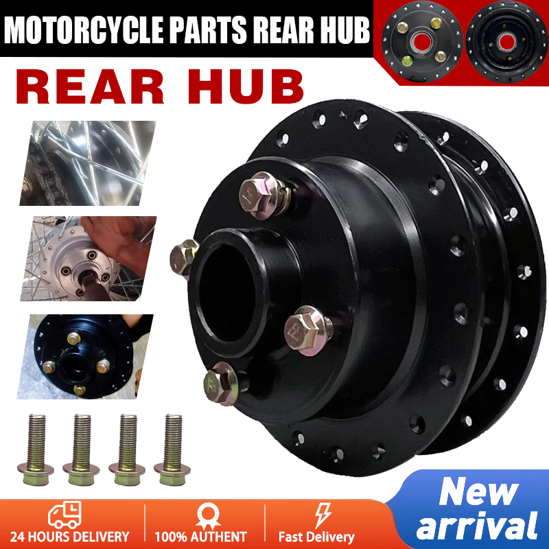 MOTORCYCLE PARTS TMX155/RUSI150 REAR HUB DOUBLE BEARING SOLID STEEL 36 ...
