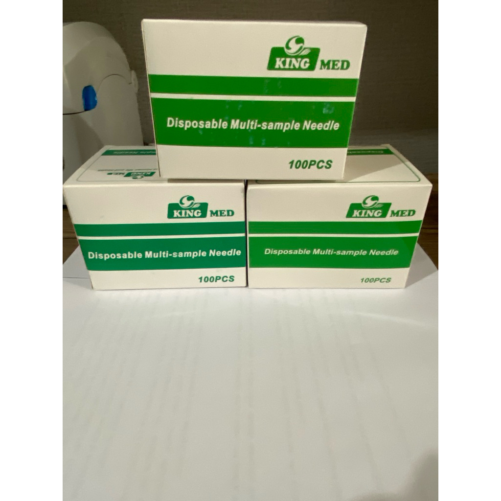 Disposable multi-sample needle g21/g22/g23 ( sold per box) | Shopee ...