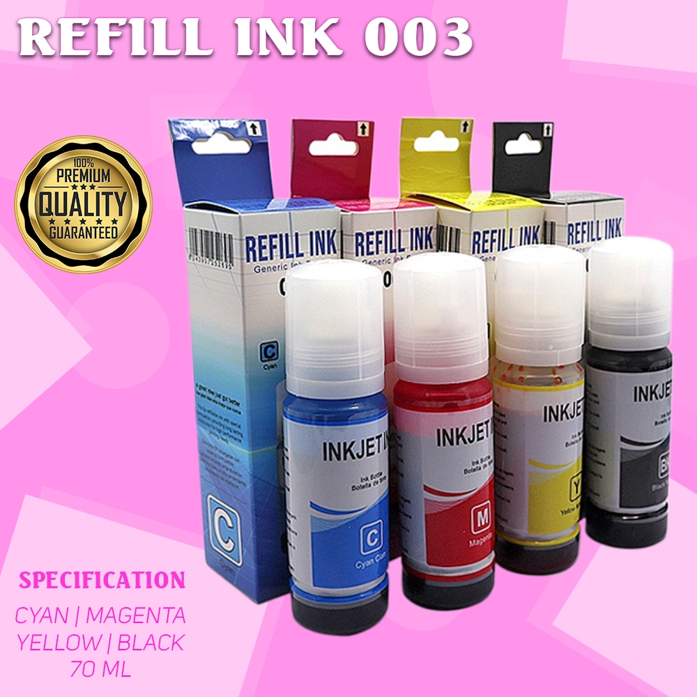 Epson 003 Black ink - Best Prices and Online Promos - Aug 2026 | Shopee ...