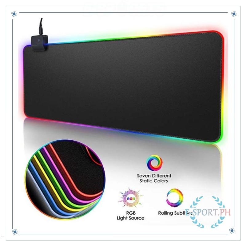 Gaming mouse pad extra large luminous luminous extension mouse pad non ...