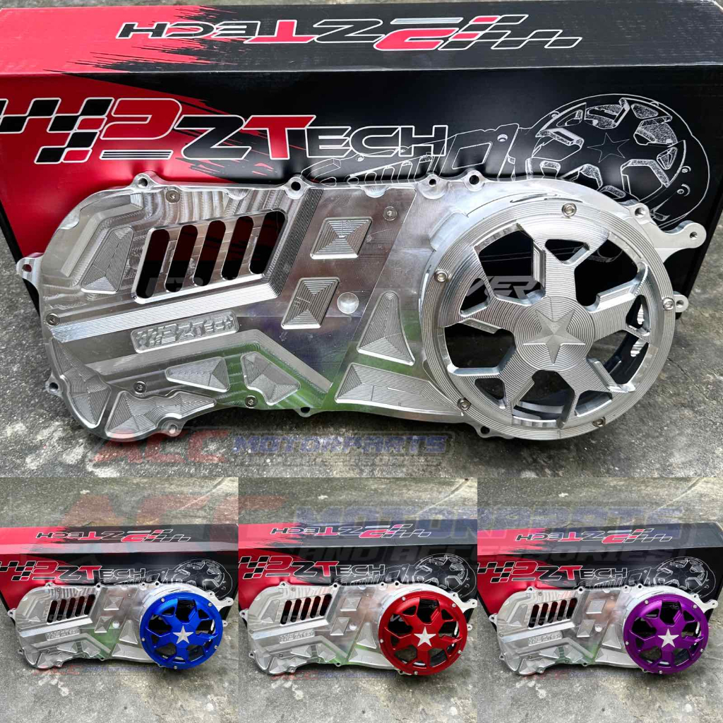PZTECH FULL CNC CRANKCASE COVER FOR NMAX V2 V3 / AEROX V2 V3 | Shopee ...