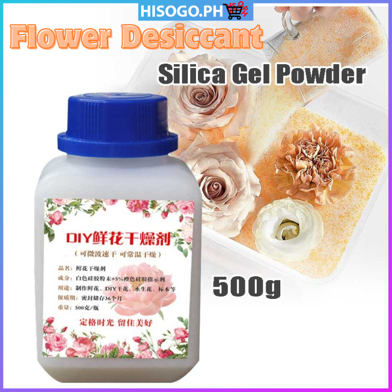 Flower Desiccant Non-Toxic Silica Gel Sand Crystals Flower Drying DIY ...