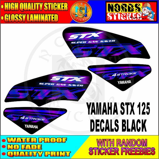 STX 125 YAMAHA STICKER DECALS | Shopee Philippines