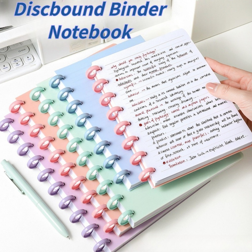 A5/B5 Discbound Binder Notebook Detachable Loose Leaf Notepad ...