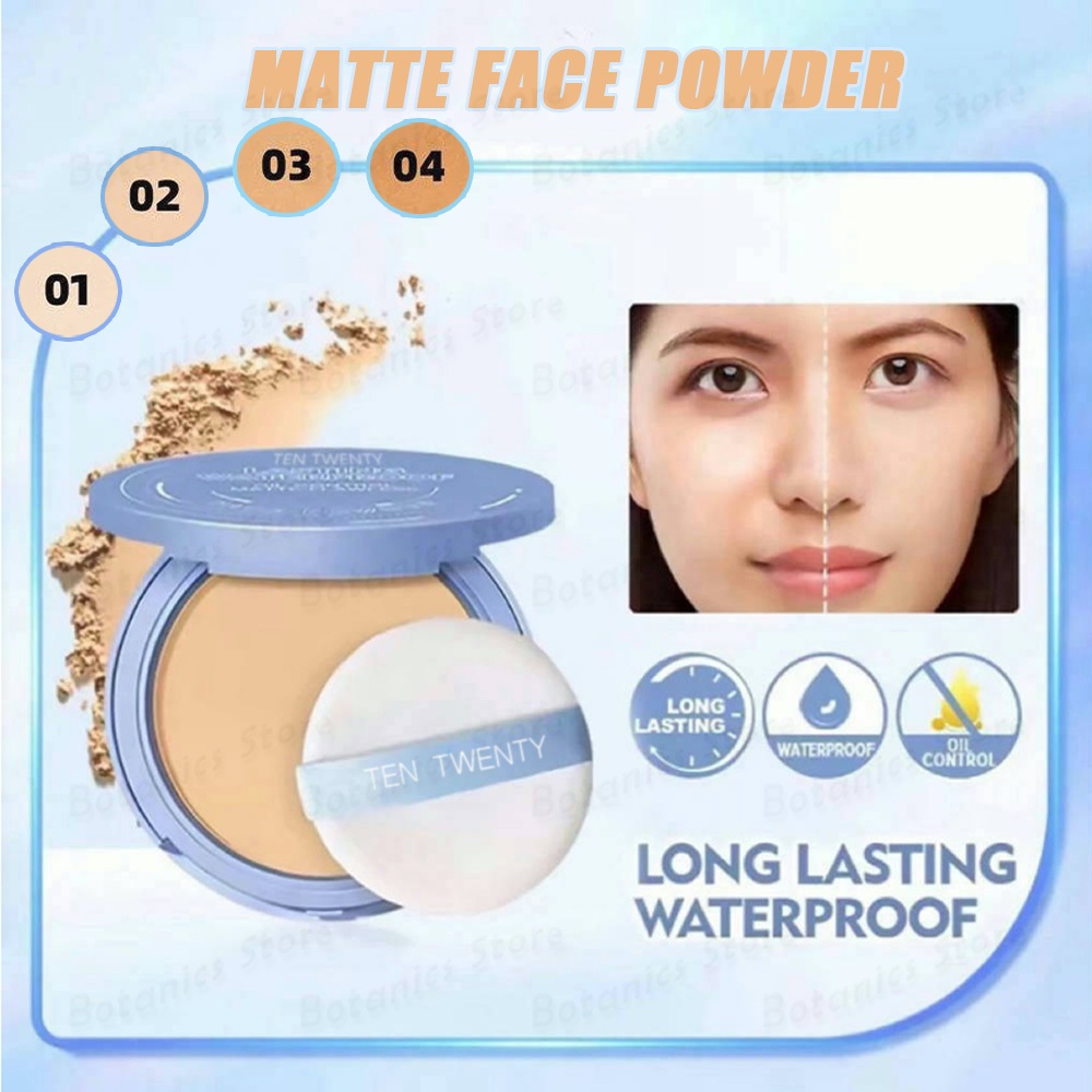 TENTWENTY Oil Control Matte Face Powder Long Lasting Flawless Setting ...
