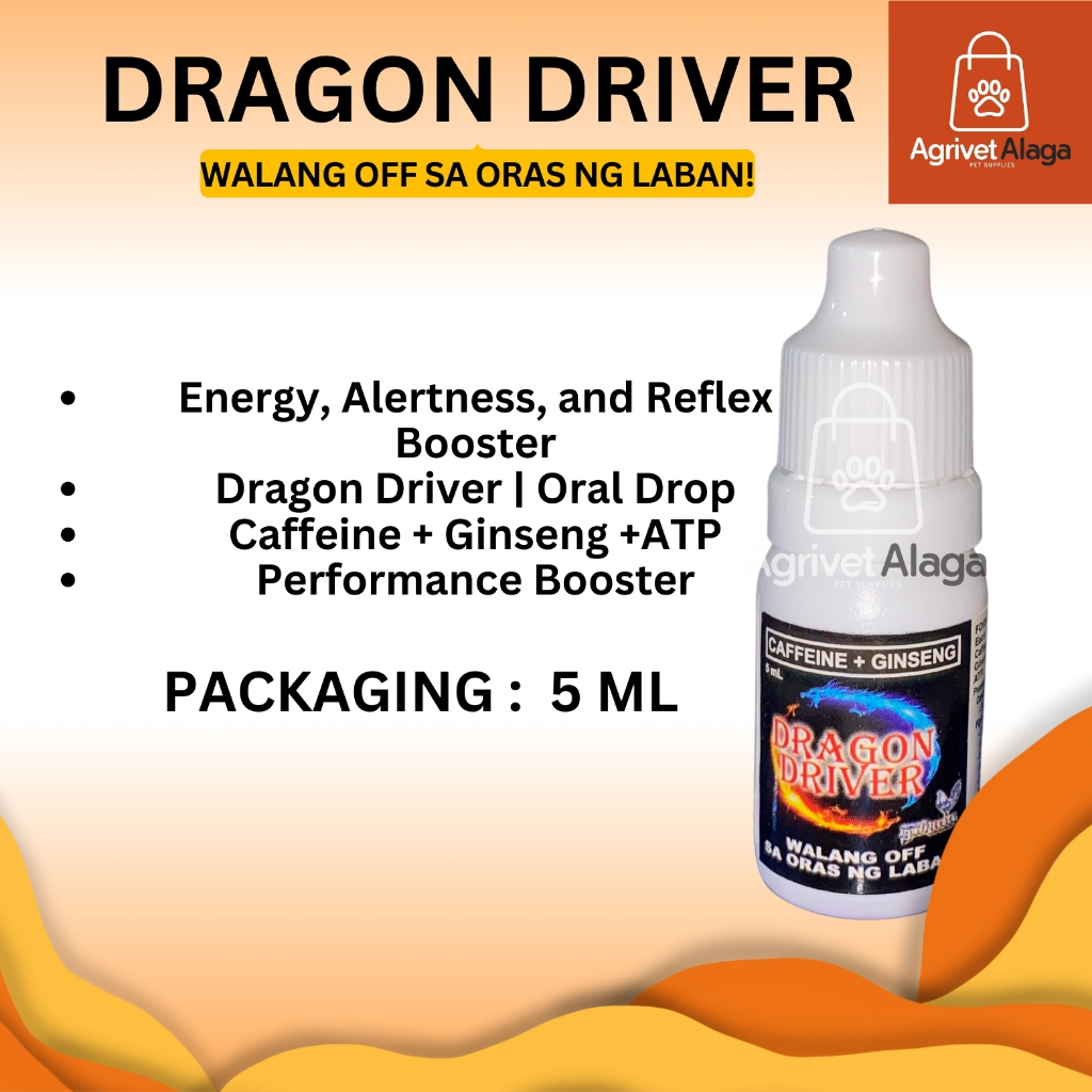 DRAGON DRIVER 5 ML (FOR GAMEFOWLS ) | Shopee Philippines