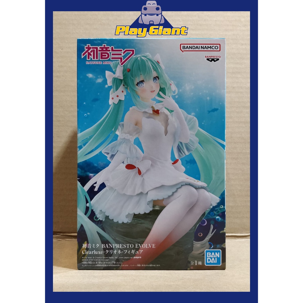 Vocaloid Clearluxe PVC Statue Miku Hatsune (Clione) 25 cm
