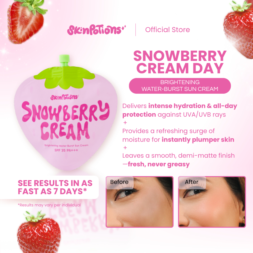 SkinPotions Snowberry Day Cream – Brightening & Hydrating Water Burst ...