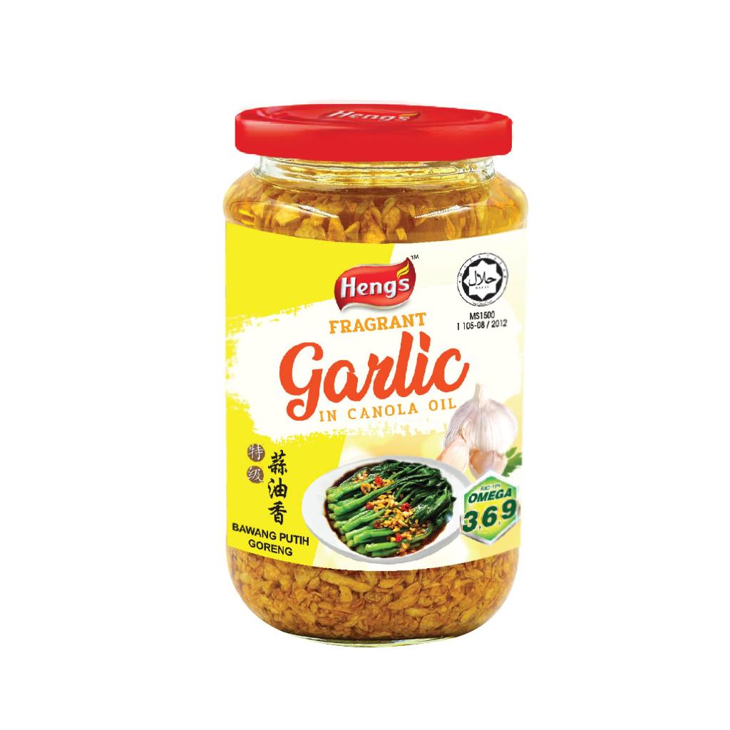 HENG'S FRAGRANT GARLIC IN CANOLA OIL 300G - MCASIA | Shopee Philippines