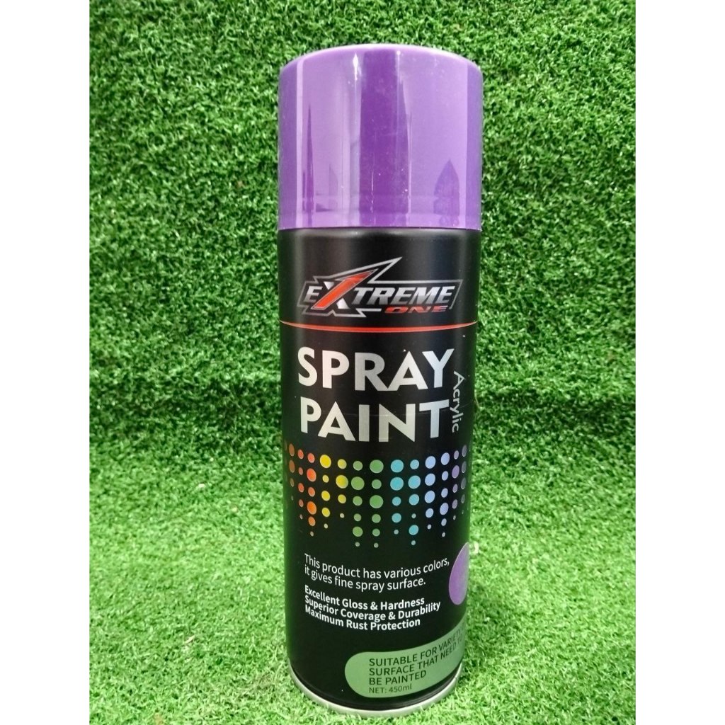 EXTREME ONE SPRAY PAINT (VIOLET) | Shopee Philippines