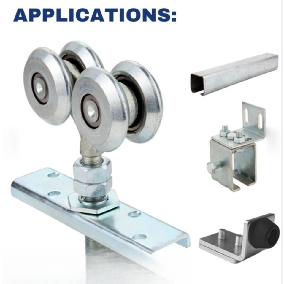 Steel Gate Wheel Roller Pulley – Hanging Sliding Door Roller for ...