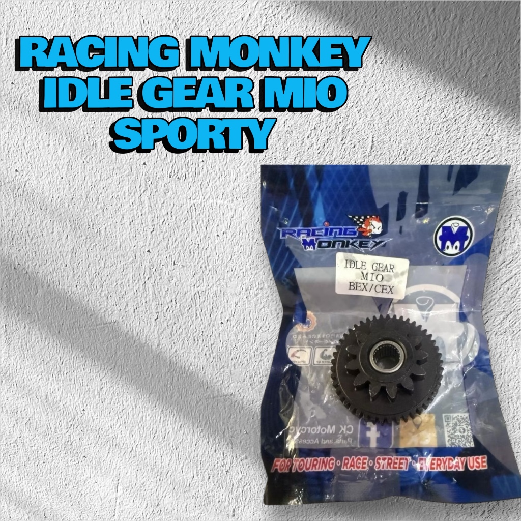 RACING MONKEY IDLE GEAR FOR MIO/SPORTY/M3/MIO-SOUL-125/AMOR | Shopee ...