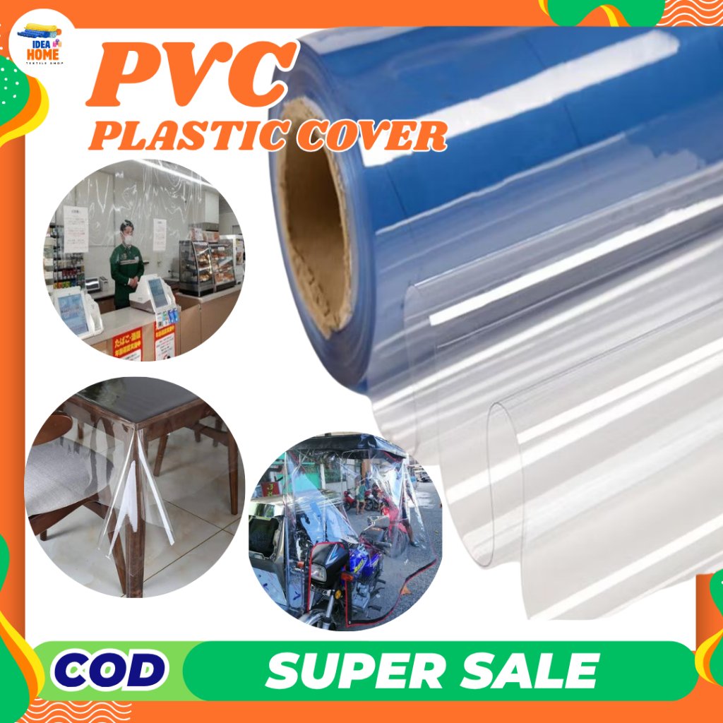 Transparent PVC Clear Film Thick Multi-purpose Plastic Cover Shield ...
