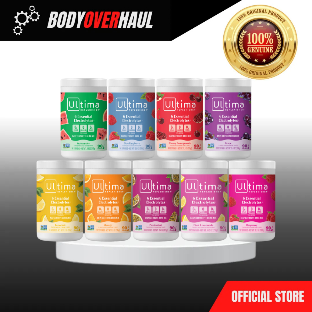 Body Overhaul | Ultima Replenisher, Electrolyte Drink Mix ( Hydration ...