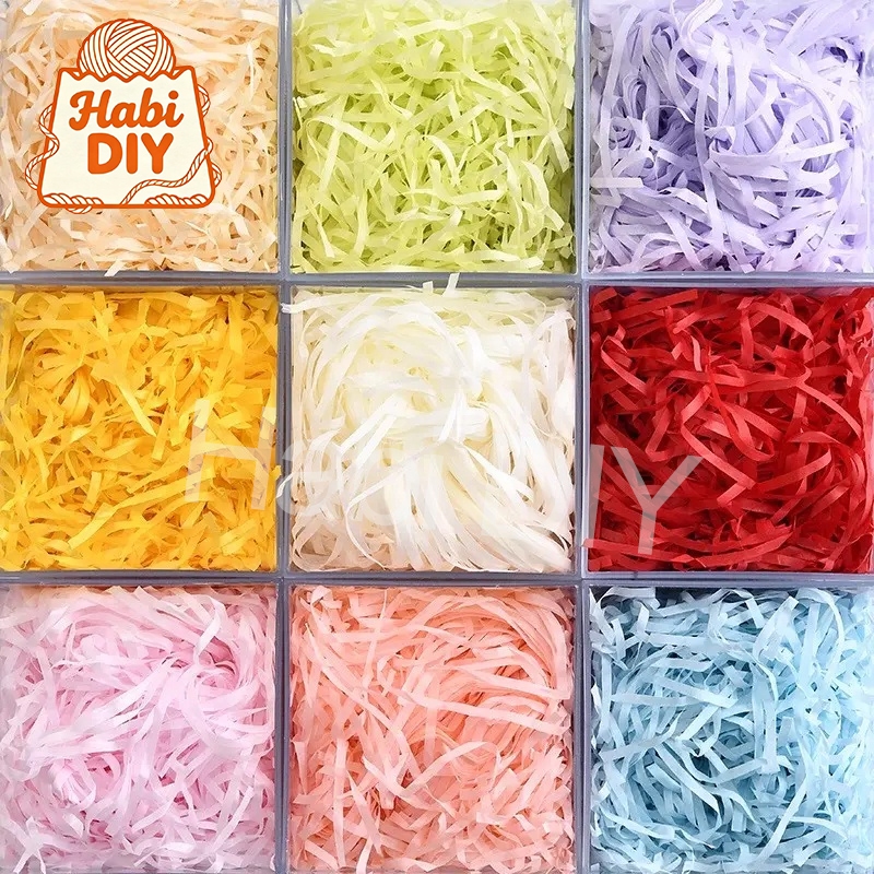 Shredded Paper | Colorful Paper Gift Packaging | Paper Fillers Crinkled ...