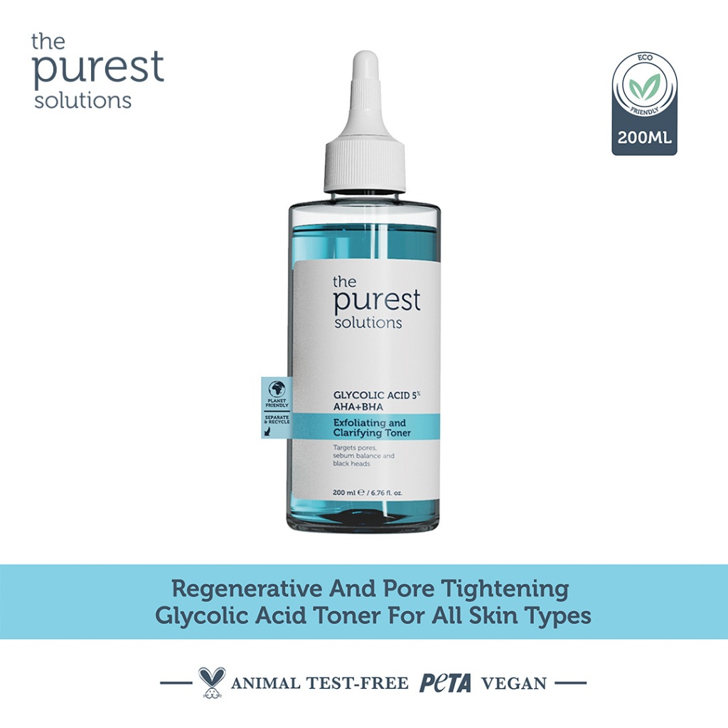 The Purest Solutions Exfoliating and Clarifying Toner 200ML | Shopee ...