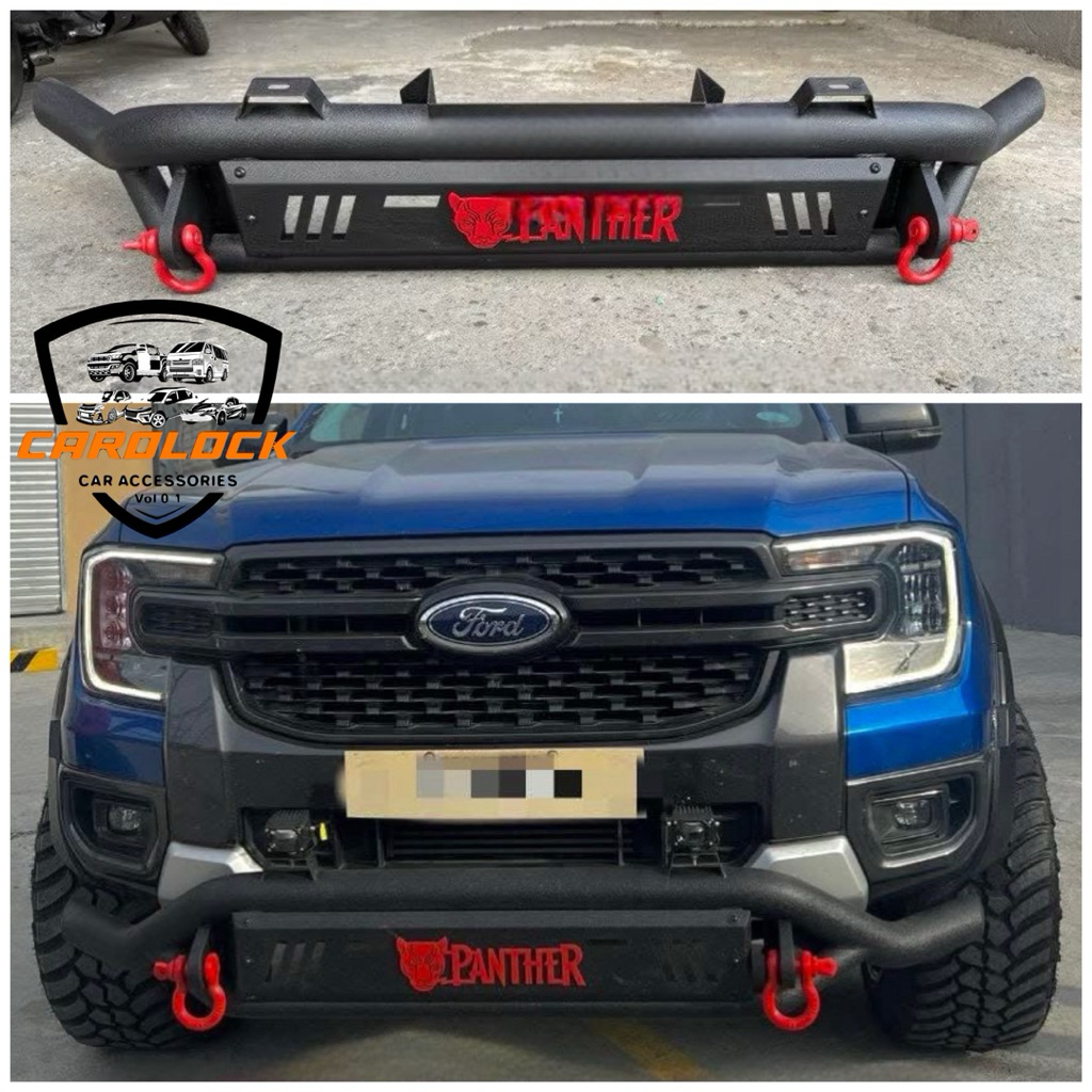 Ford Ranger 2023 - 2026 Front Nudge Bar Panther | Shopee Philippines
