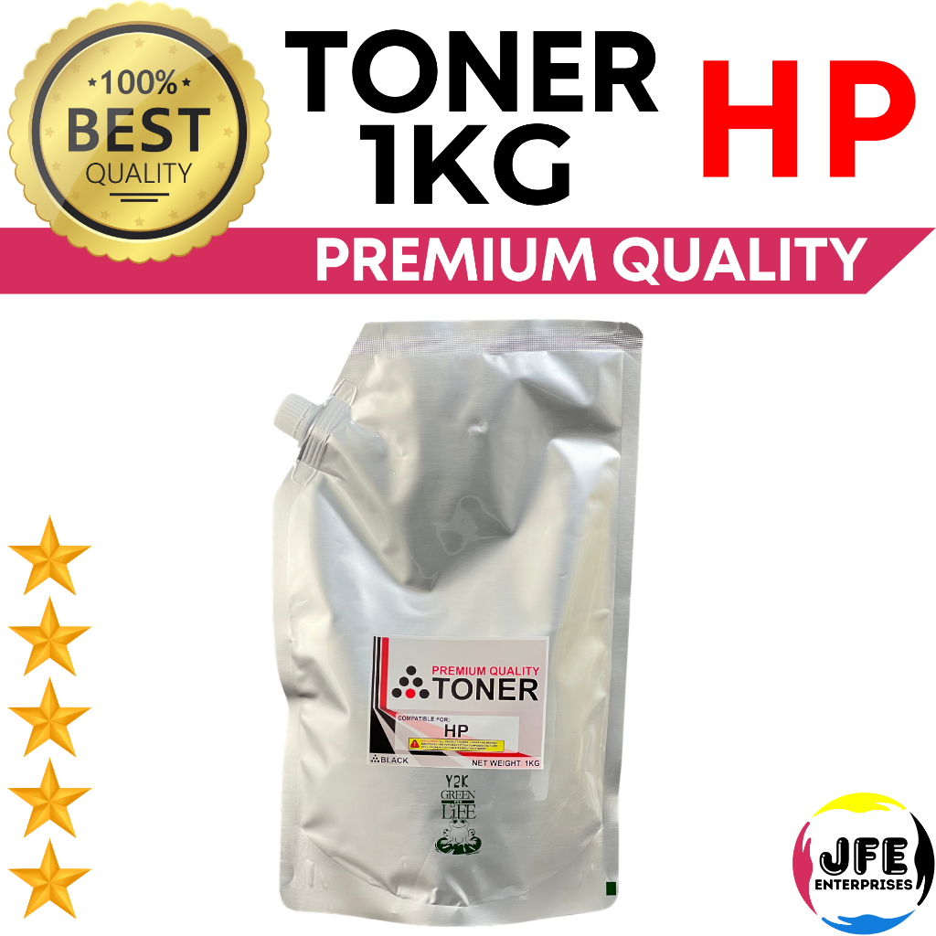 HP Toner Powder Refill Premium Compatible 1KG 500G | Shopee Philippines