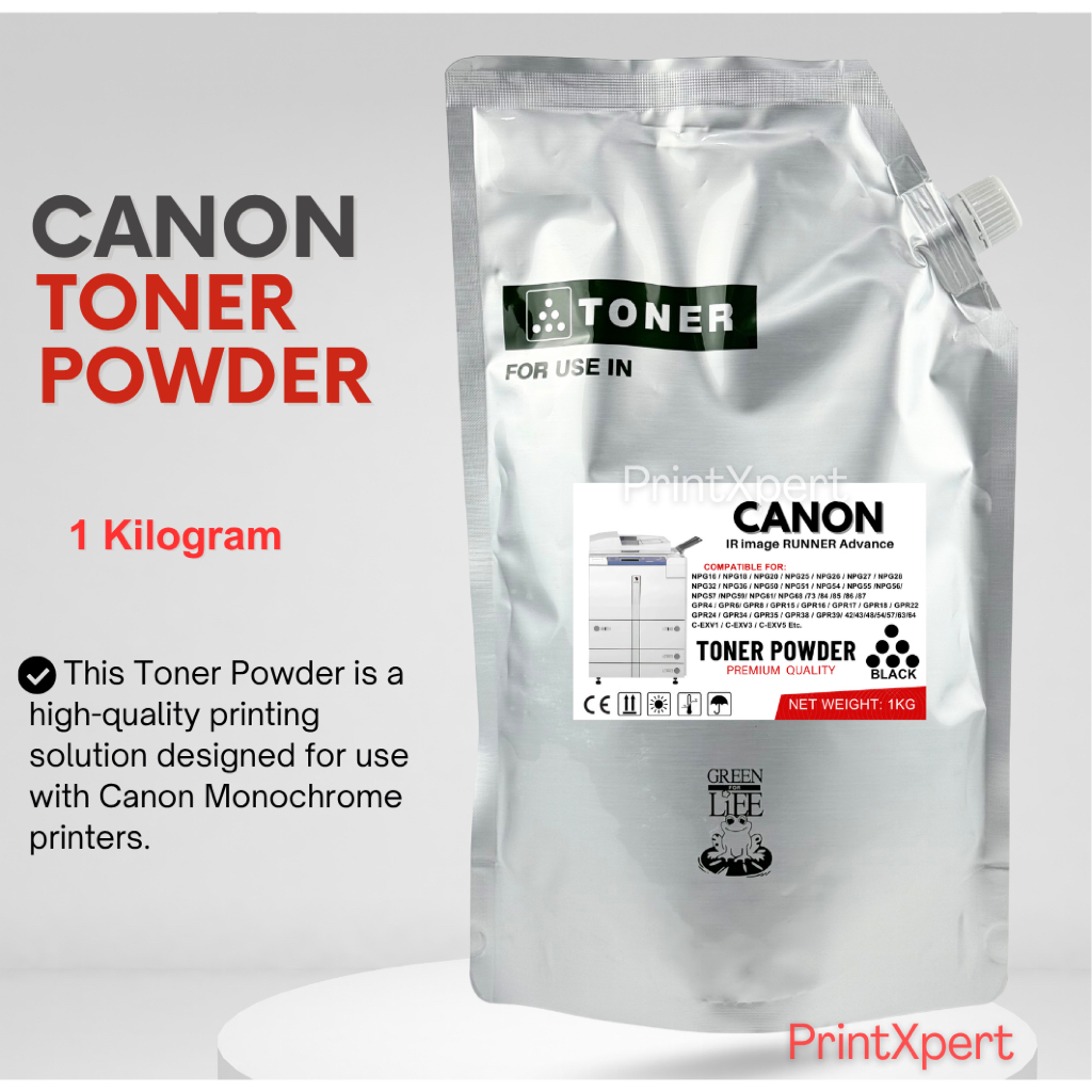 Canon Black Toner Powder iR image RUNNER Advance 1KG 500G | Shopee ...