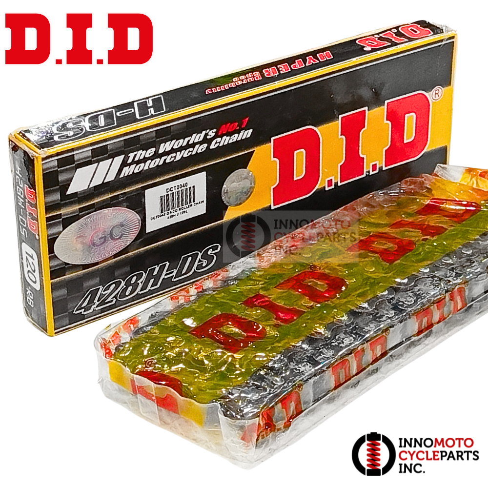 DID Motorcycle Roller Chain 428H x 120L | Shopee Philippines