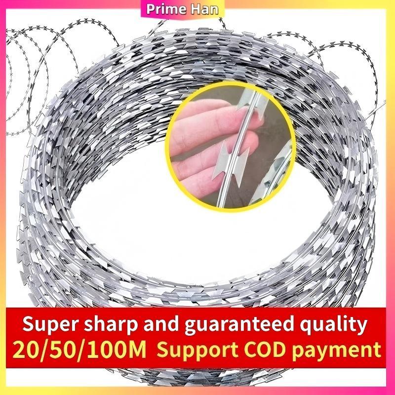 100 METER | Razor Wire/Combat Wire/Military Barbed Wire COMBAT CABLE ...