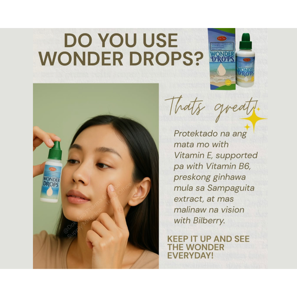WONDER DROPS EYE DROPS ORIGINAL DOK APO FDA APPROVED ASTIGMATISM ...