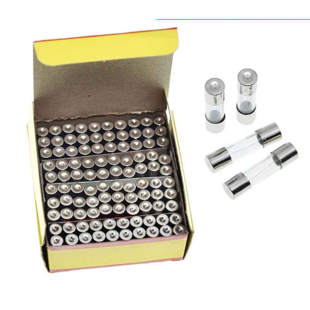 Glass Tube Fuse Kit 10PCS (5*20mm) 250V -1A 2A 3A 4A 5A 6A 8A 10A 15A ...