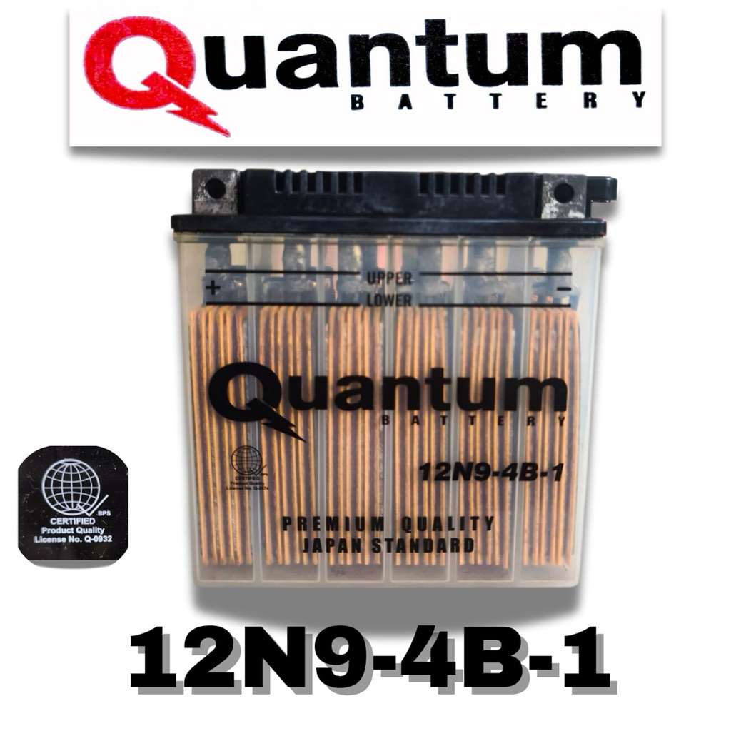 12N9-4B-1 QUANTUM BATTERY (Kawasaki Barako 1&2 Electric (No battery ...