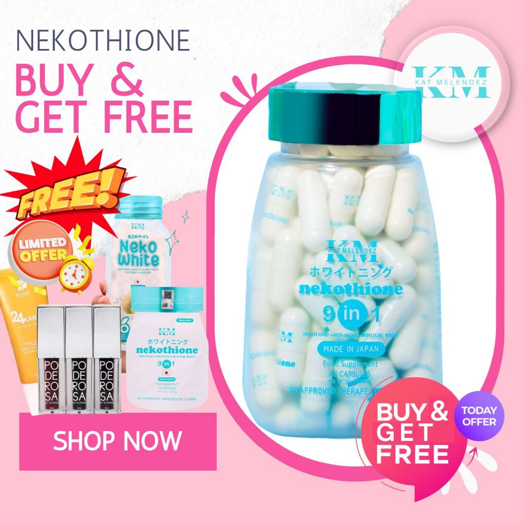 Neko by Kat Melendez BUY 1 NEKOTHIONE Bottle GET 1 FREEBIE | B1G1 PROMO ...