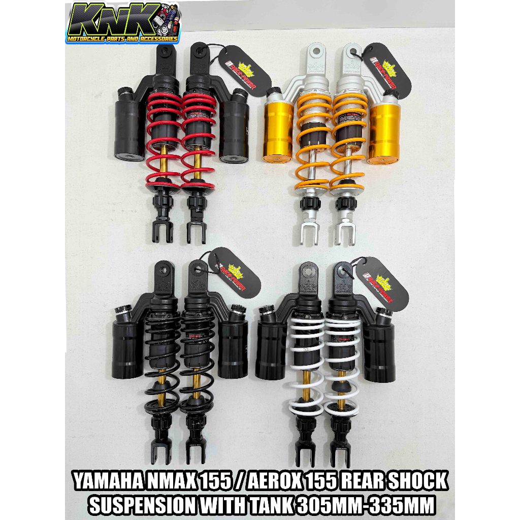 RACE POWER REAR SHOCK W/ TANK 305MM-335MM PREMIUM R-PLUS FOR YAMAHA ...