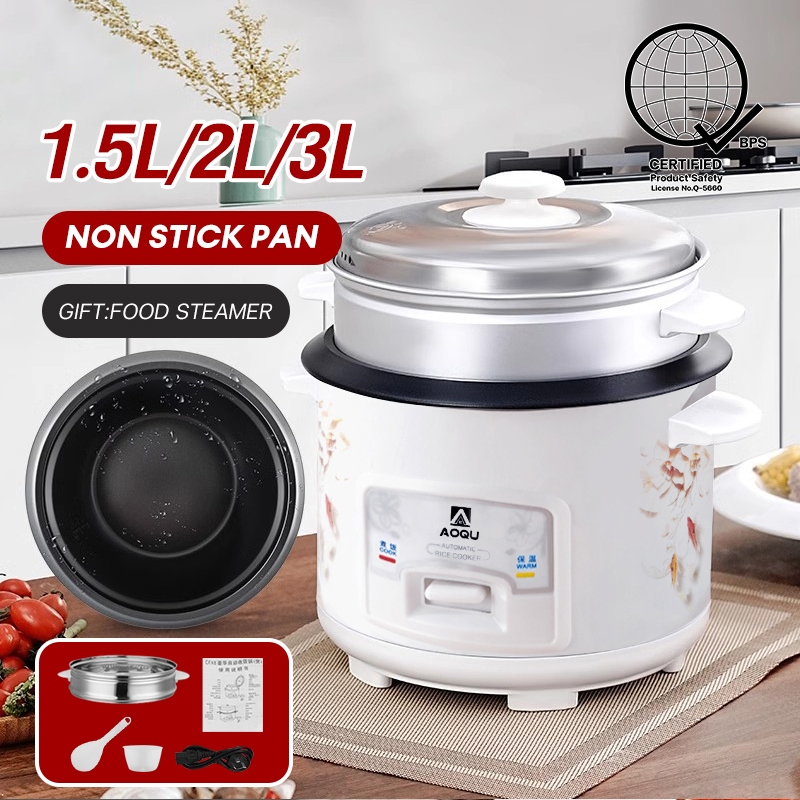 AU rice cooker 3L 2L 1.5L aluminum home mini rice cooker Standard ...