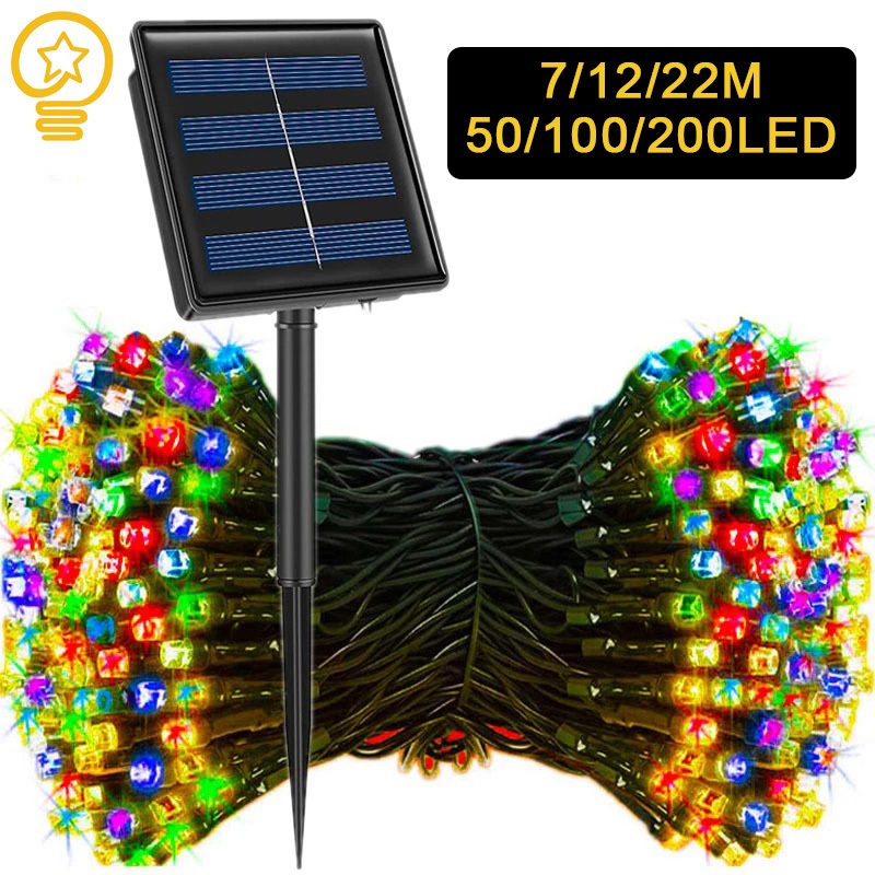 NEW Soalr Led String Fairy Light Party Outdoor Christmas Garden ...
