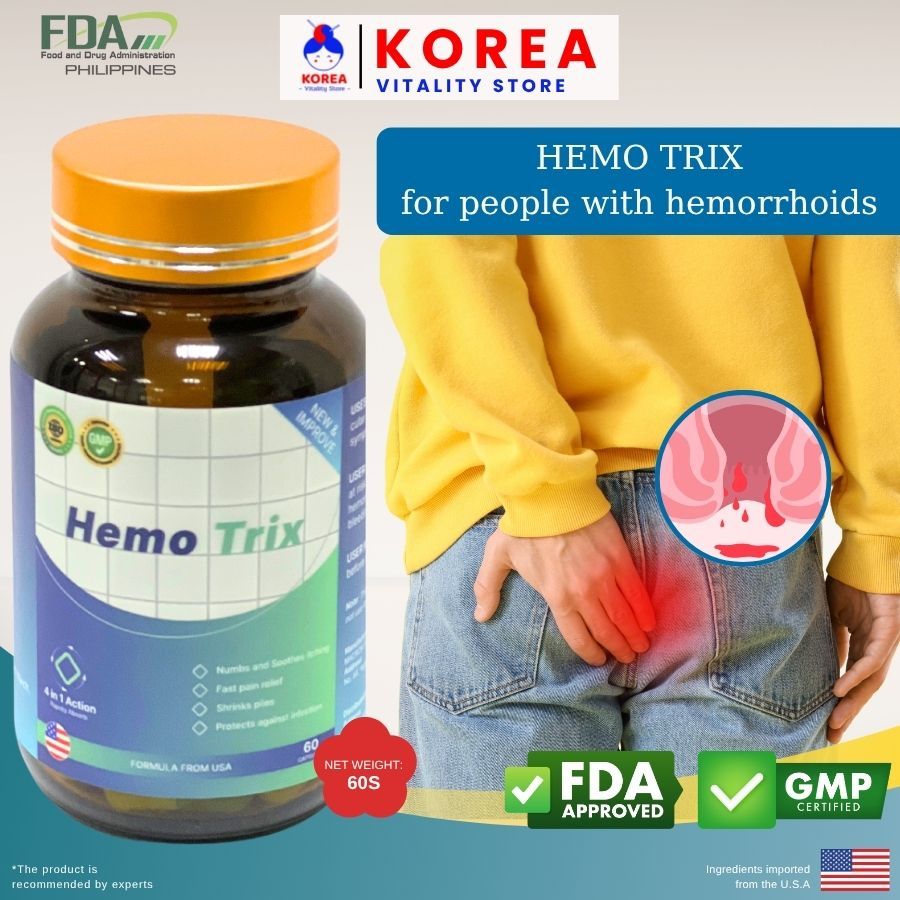 Hemo Trix – Natural Herbal Capsules for Internal & External Hemorrhoids ...