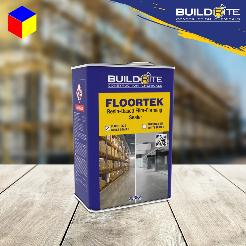 Buildrite Floortek S (3.5kg) Resin Based Film Forming Sealer (Gloss ...