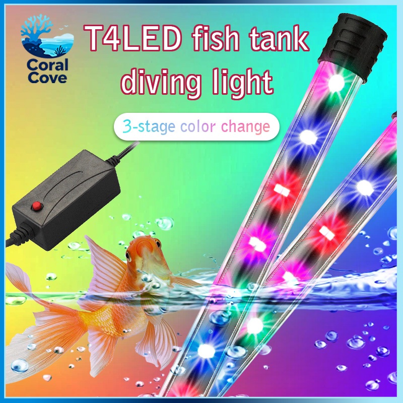 Aquarium LED Submersible Light Fish Tank LED Light Submersible ...