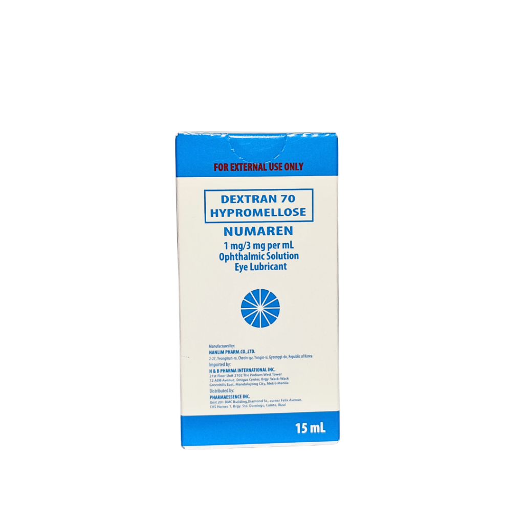 Dextran 70 Hypromellose NUMAREN | Shopee Philippines
