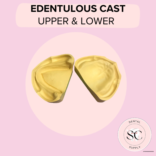 EDENTULOUS CAST (UPPER AND LOWER) | Shopee Philippines
