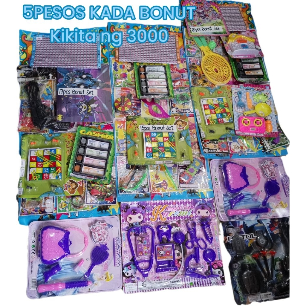Palabunutan toys plus 600 Bonut Numbers RAMDOM toyS Bonut quality ...