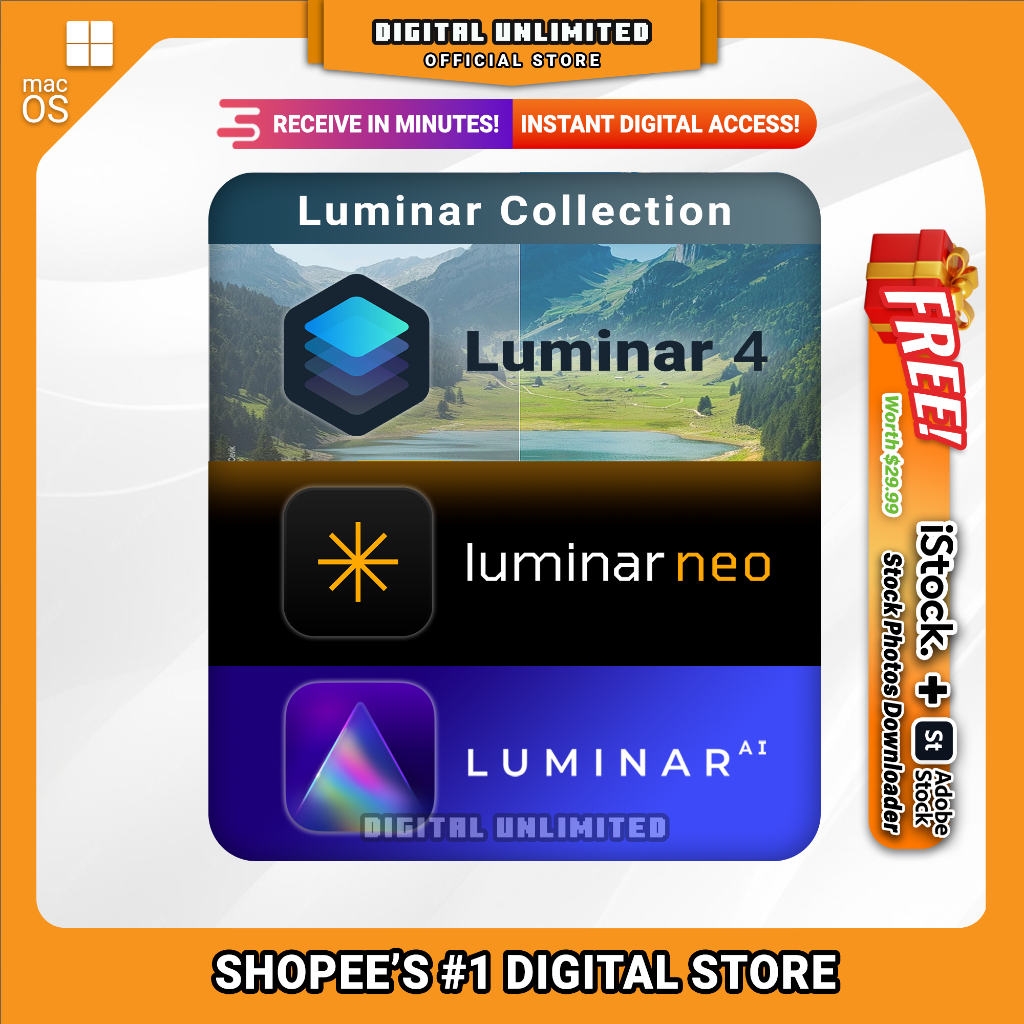 [Lifetime] Luminar 4 • Neo • AI Photo/Image Editing App for Windows ...