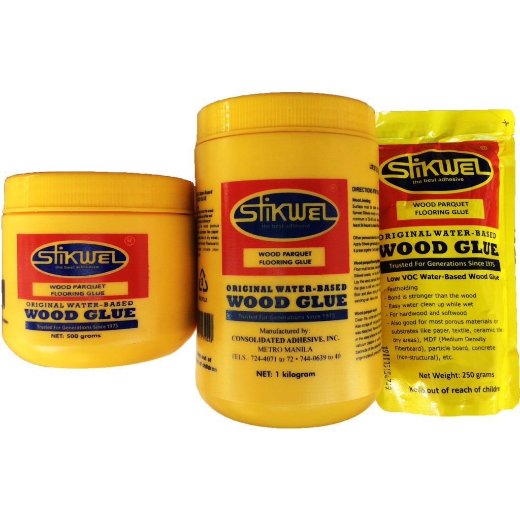 STIKWEL WOOD GLUE ADHESIVE | Shopee Philippines