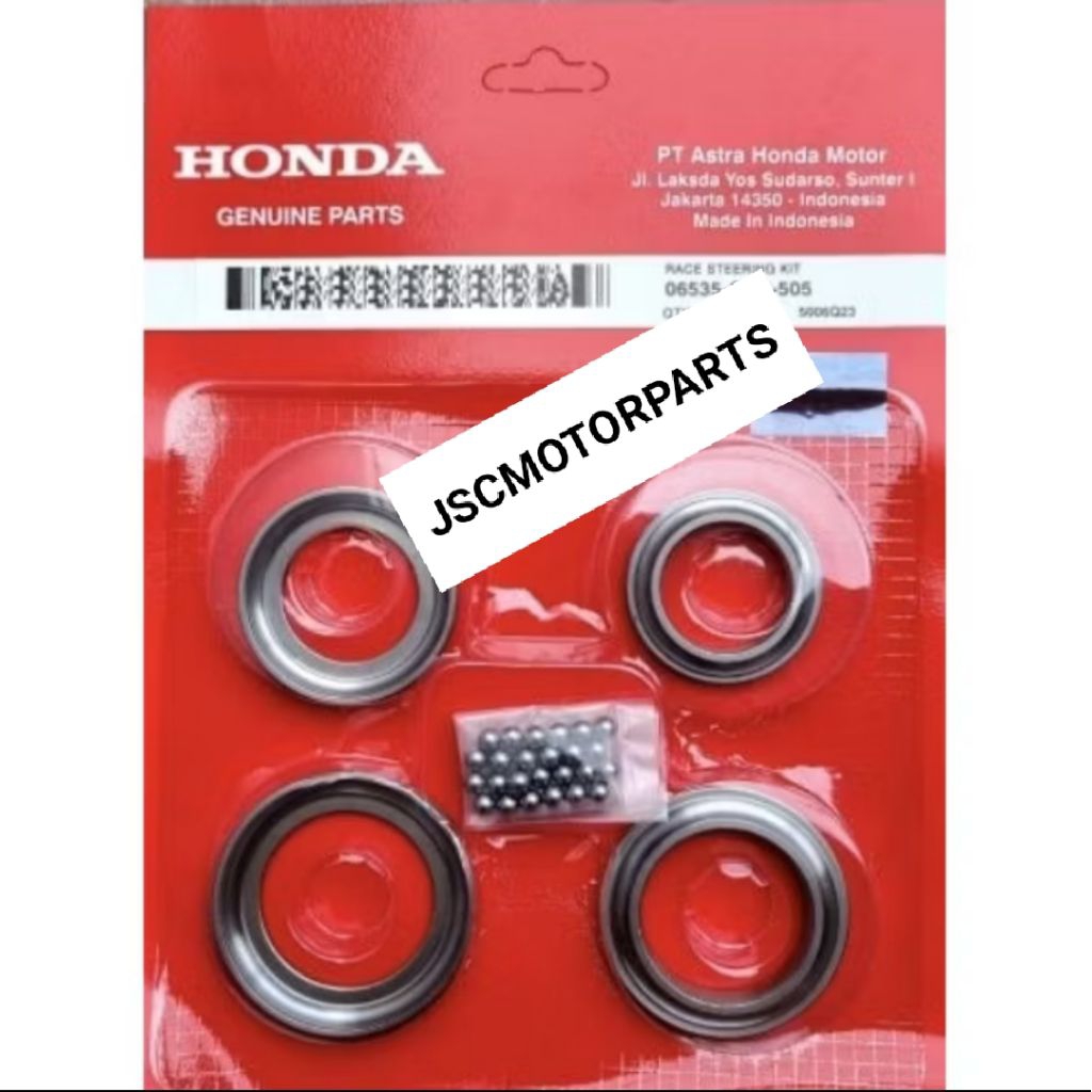 HONDA WAVE100/WAVE110/WAVE125/RSX110 STEERING BALL RACE KIT | Shopee ...