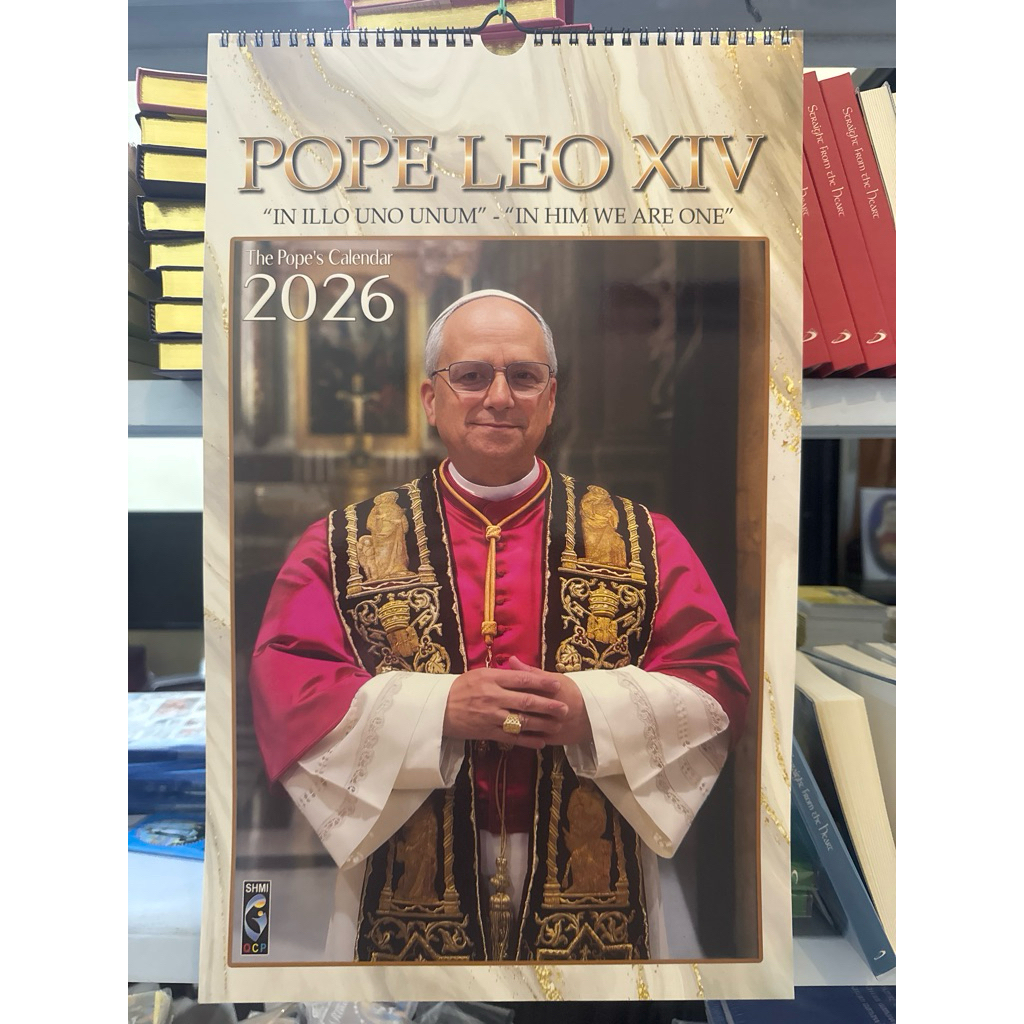 The POPE’s Calendar 2026 Wall Calendar 11.2 x 18.5 inches Featuring ...