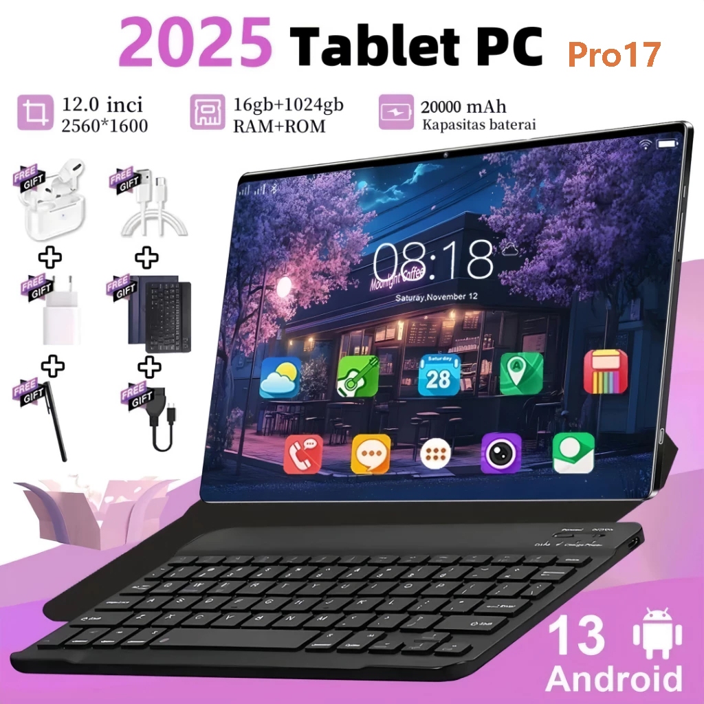 Raelme Tablet Pad Pro17 Max HD 5G 11.6inch16GB+1024GB Dual sim/Wifi ...