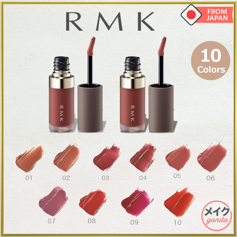 RMK Liquid Lip Color moisturizing (02 Warm Butterscotch) | Shopee ...